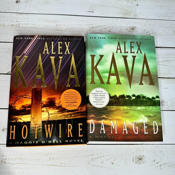 Alex Kava Book Lot - 7 HC Maggie O'Dell Thrillers - Some 1st Eds & Dust Jacket - Picture 8 of 13